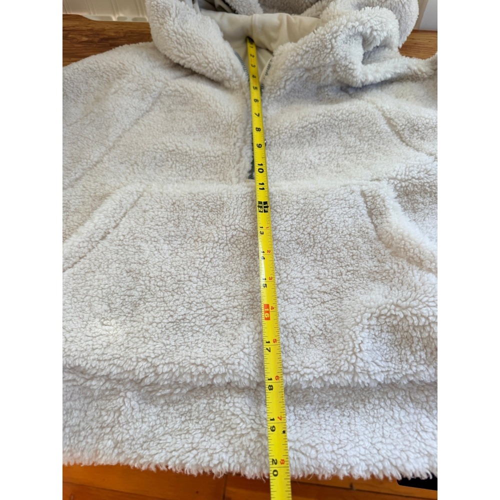 Lululemon Scuba Oversized Half-Zip Fleece Hoodie White Opal M/L - Picture 7 of 12
